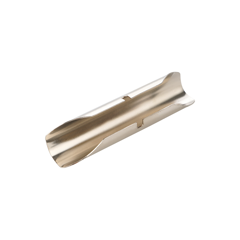 Stalen gordijnranken connector