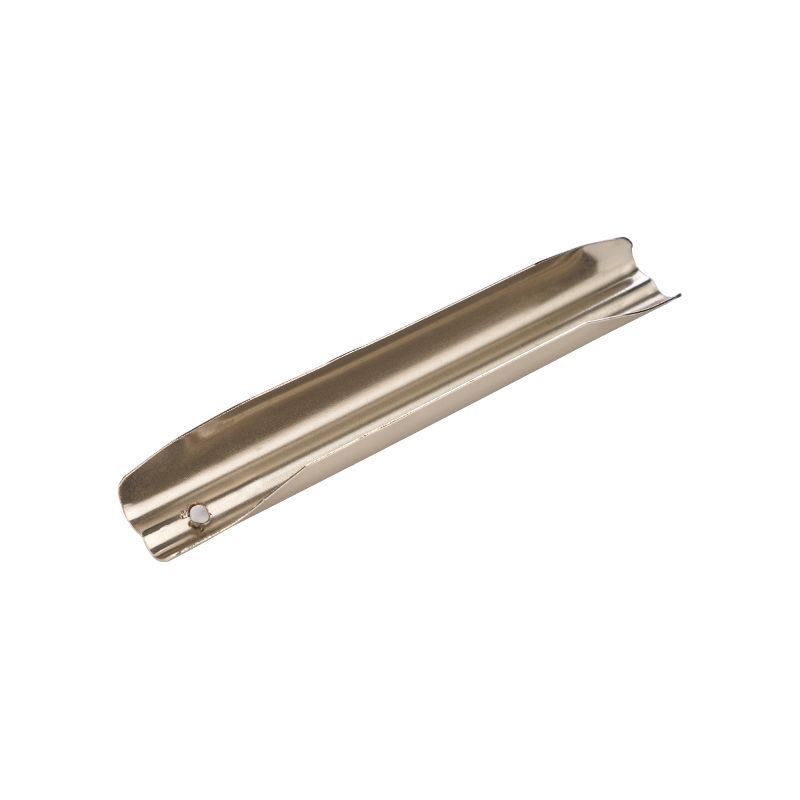 Stalen gordijnranken connector